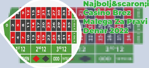 Najboljši ruleta za resničen denar