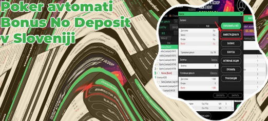 Poker avtomati Bonus No Deposit igre